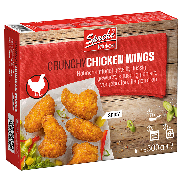 59622 Crunchy Chicken Wings Sprehe Feinkost